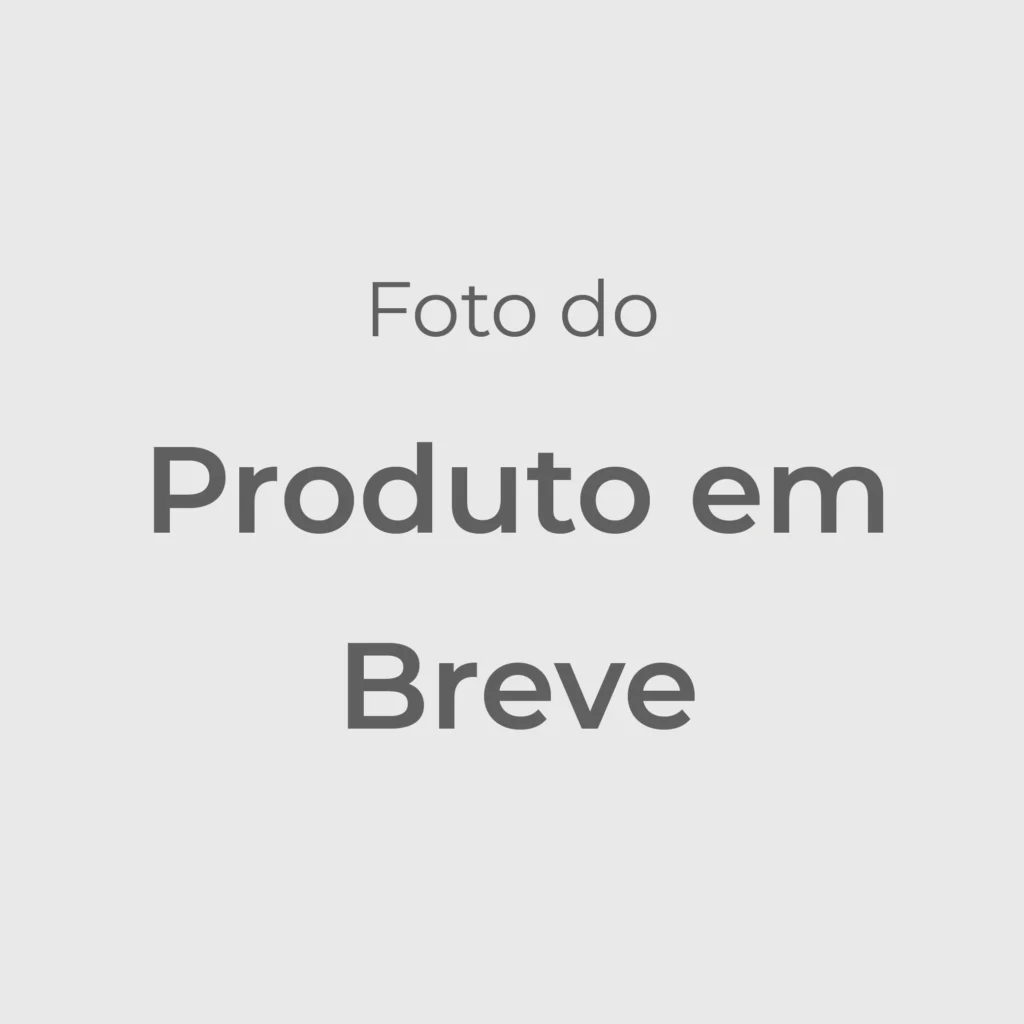 Placeholder cinza com o aviso Foto do produto em breve